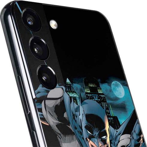 DC Comics Batman All Star Batman & Robin, The Boy Wonder Action Pose Art BY Jim Lee Galaxy S22 Plus Skin
